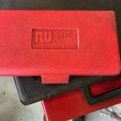 Complete Set  Hand Punch For Sheet Metal 