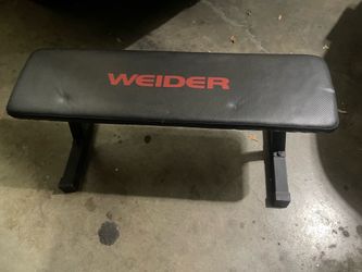 Weider flat bench