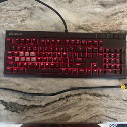 Corsair Mechanical STRAFE Keyboard Mx Red 