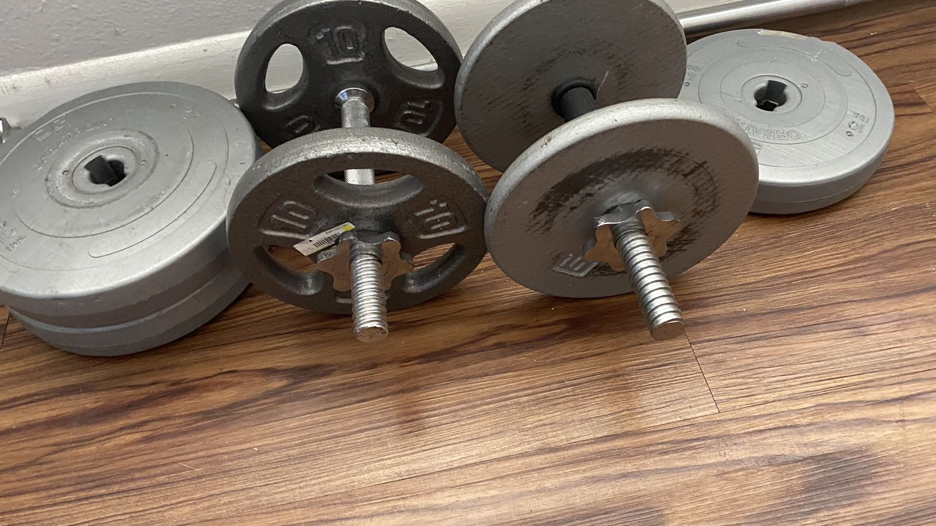 Dumbbells And Bar