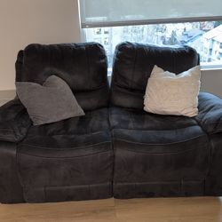 Double Sofa Set, Reclinable
