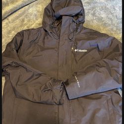 Columbia Insulated Rain Jacket Size L