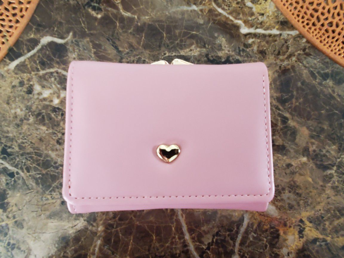 New Pink Wallet 