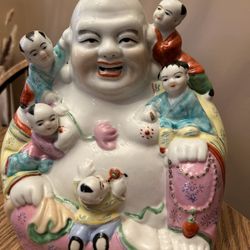 Asain Chinese Happy Buddha Family 