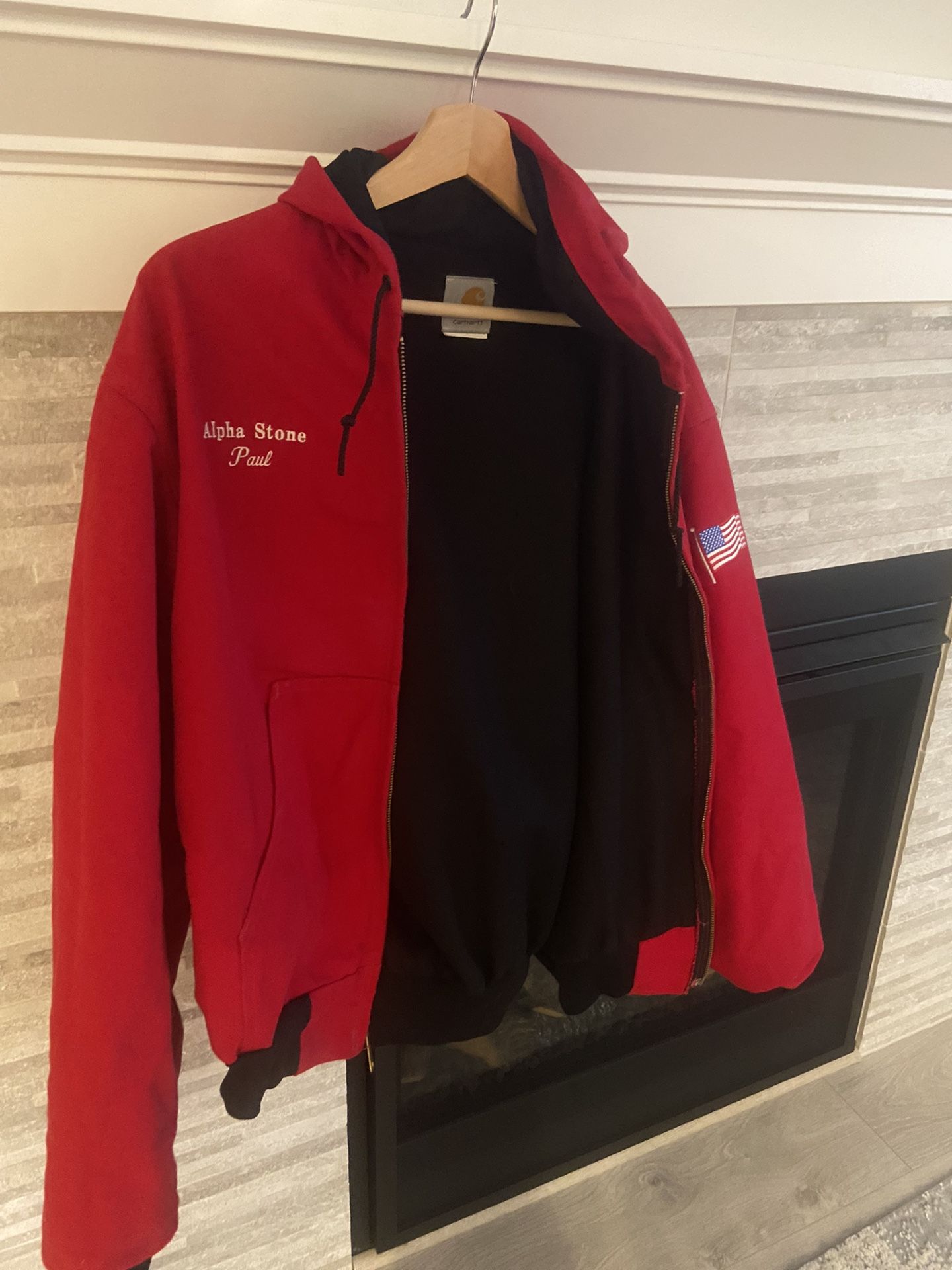 Vintage Red Carhartt Jacket L