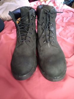 Black Suede Timberlands