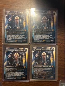 Magic To Gathering x ff Sephiroth cards