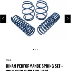 Dinan Spring Set For F Series 