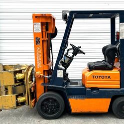 1998 Toyota Propane Fork/Clamp Truck 