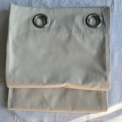 Curtains (1 Pair) Beige