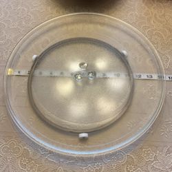 Large 14” Microwave Turntable Plate & Carousel Ring 