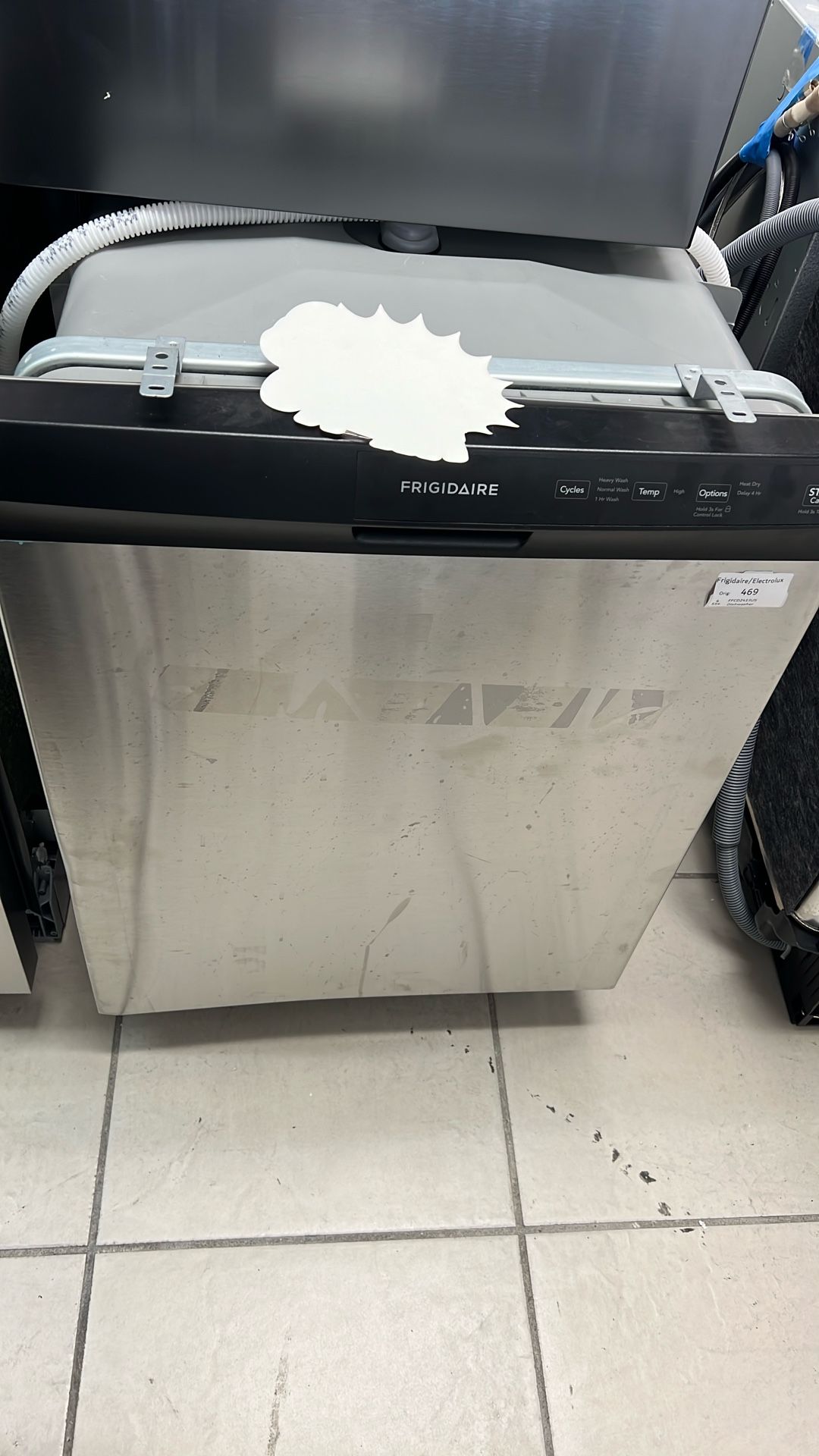 Frigidaire dishwasher