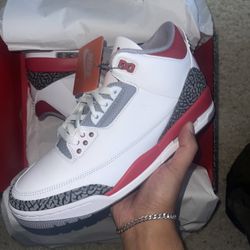Jordan 3 Fire Red Retro