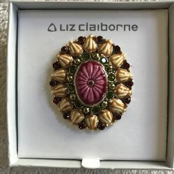 LIZ CLAIBORNE BROOCH - NEW OLD STOCK 
