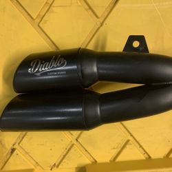 Honda Rebel 500 Custom Exhaust 