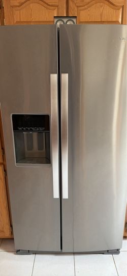 Stainless steel fridge in great condition