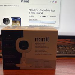 Nanit Pro Baby Monitor + Flex Stand