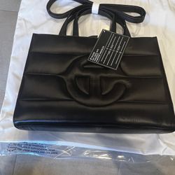 Telfar Black Puffer- Moose knuckle Collab 