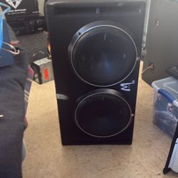 Total Freak Box  With Rockford P2 Subs 2 VS 8 Inch VS. An 2 Chrome Bullet Highs