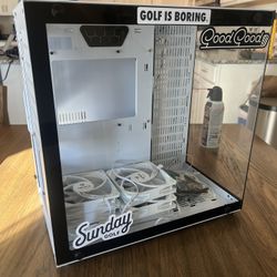 GIM ATX Gaming PC Case With 5 Fans and RGB Hub