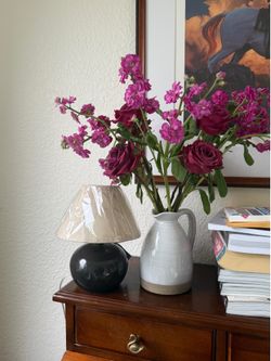 Brand New Mini Ceramic Desk / Table Lamp