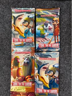 7 Pack 2025 ITALIAN BRAINROT CARD GAME RARE CARD BRAIN ROT PACK Generic New