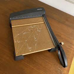 Exacto Paper Cutter Wooden