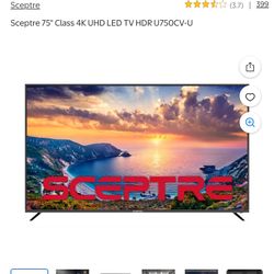 Sceptre 75in TV