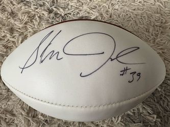 Steven Jackson Autographed NFL Panel Ball