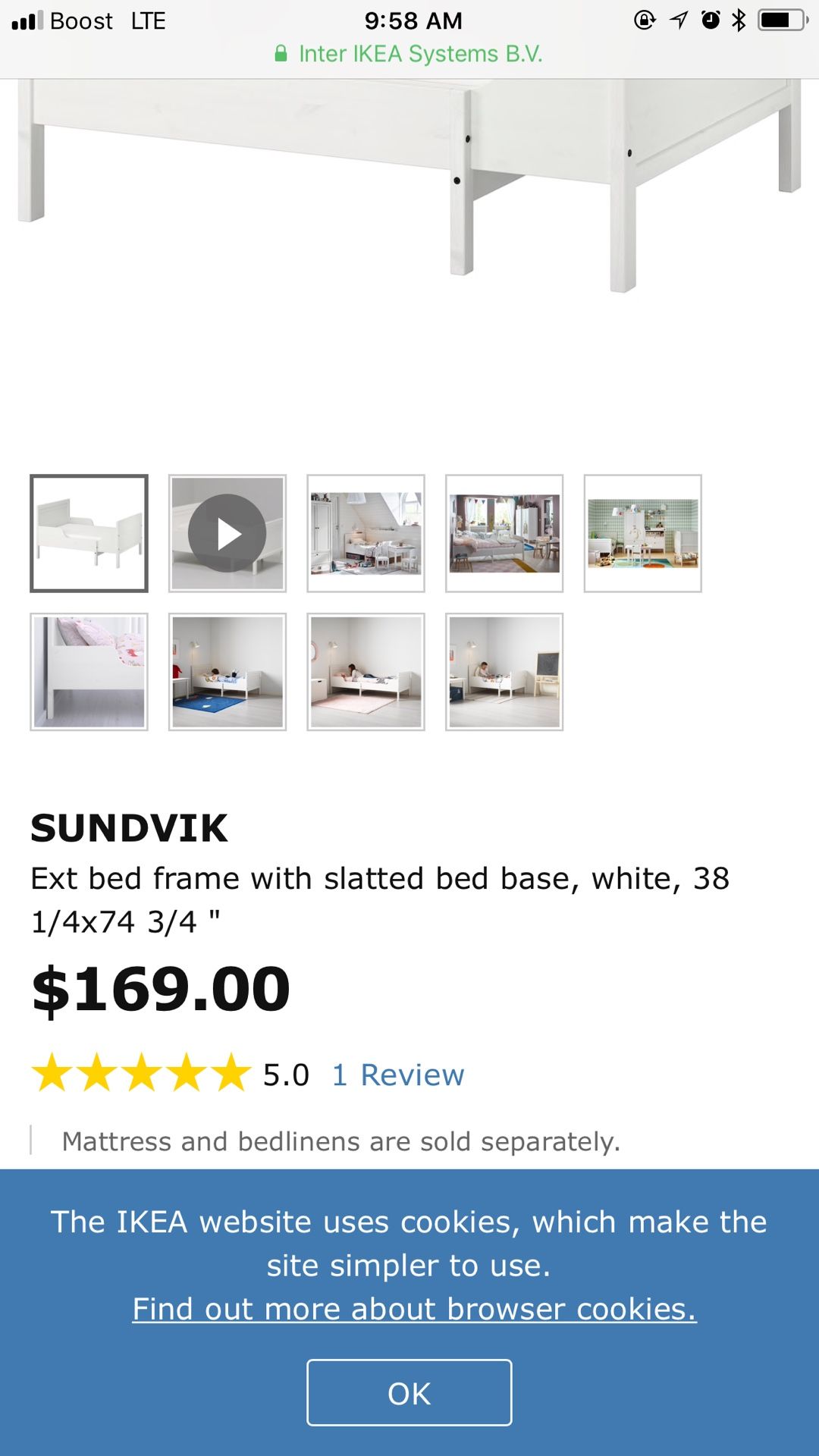 IKEA toddler bed!!!