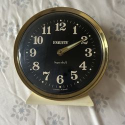 Vintage Equity Super bell Hong Kong Alarm Clock