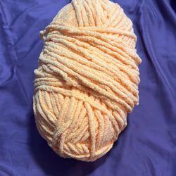The Big Yellow Yarn With Dot Shine And Never Use It
