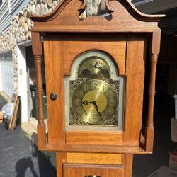 Vintage Hermle Black Forest Grandfather Clock – 451-050H – Westminster Chime