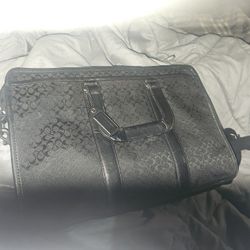 Mens Coach Laptop Bag 
