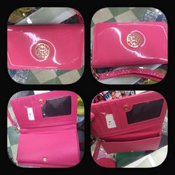 Pink wallet