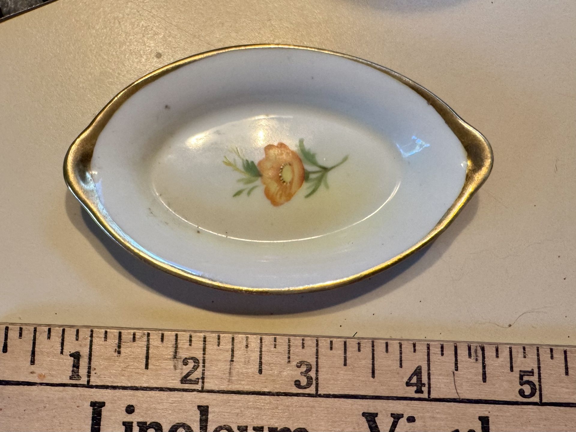 Antique China Dish Or Salt Cellar