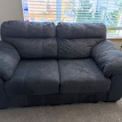 Black Love Seat 
