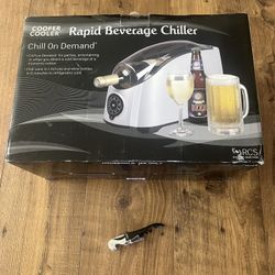 Cooper Cooler Rapid Beverage Chiller and Bottle Opener Cork Screw