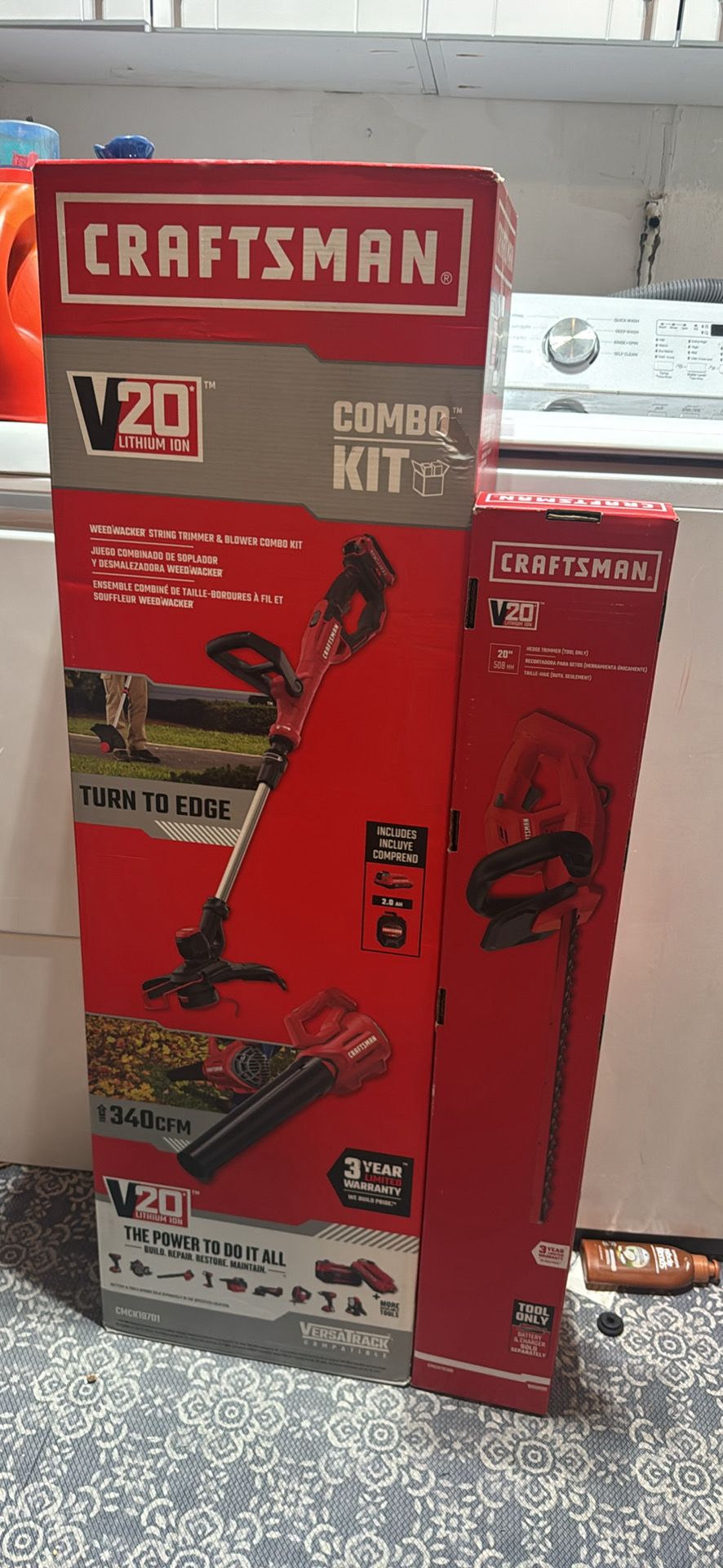 String Trimmer, Blower and Hedge Kit