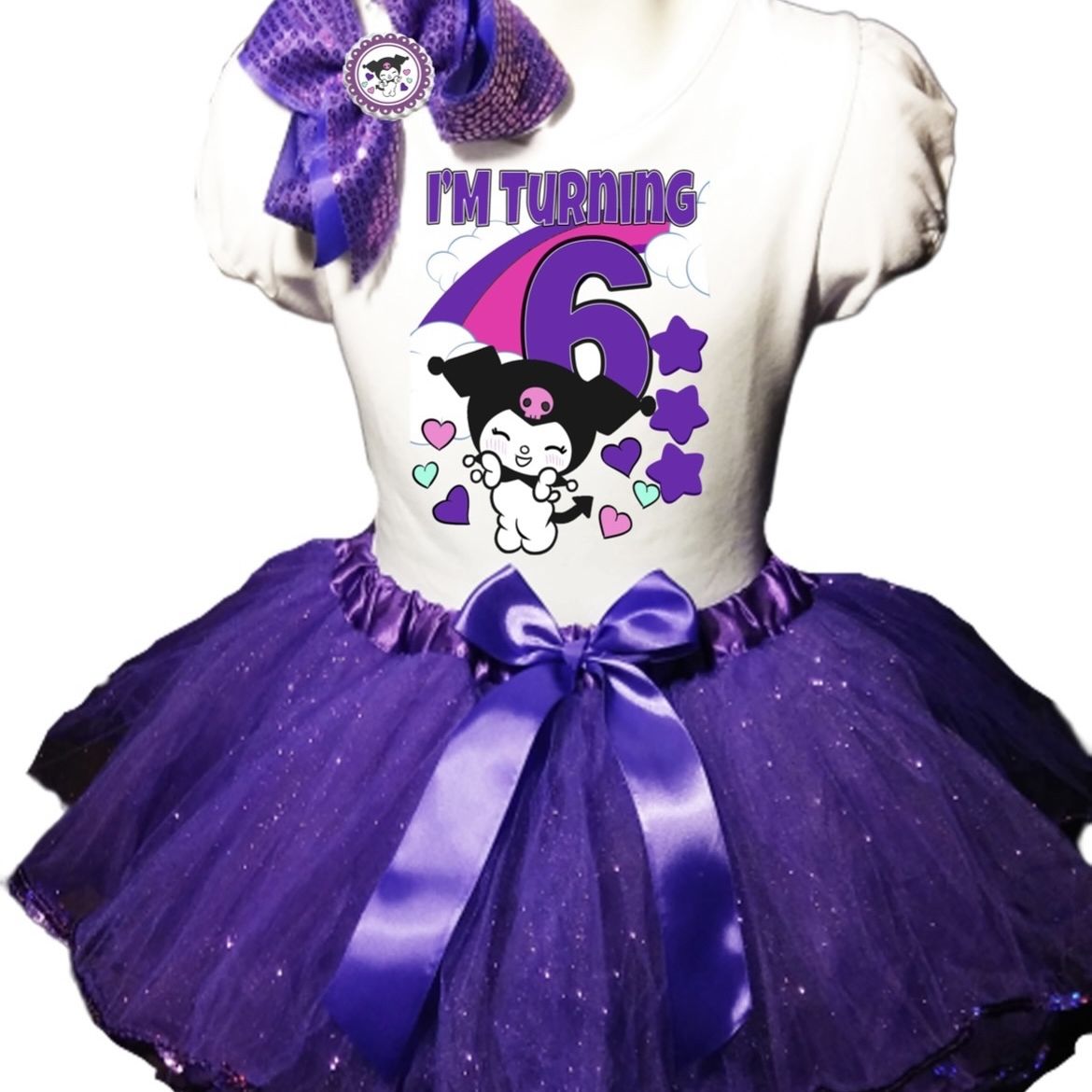 kuromi dress for birthday Kuromy Inspired Dress for Girls, Birthday Costume