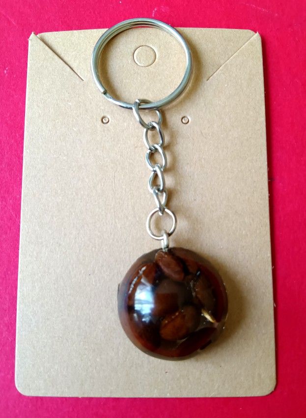 Coffee Bean Keychain