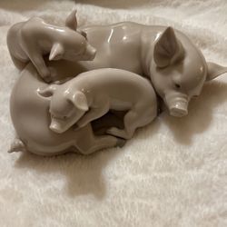 Lladro Piglets 