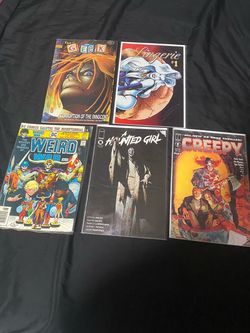 Horror comic books sets