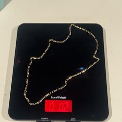 14KT gold chain made in italy 20 inch