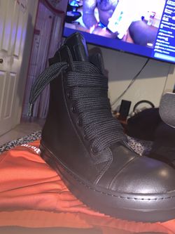 Rick Owen’s Black Highs Jumbo