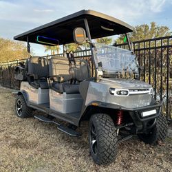 NEW 6 Seat LITHIUM Golf Cart