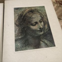 Vintage Book The World Of Leonardo