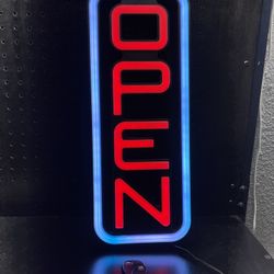 Color Changing Business Open Sign