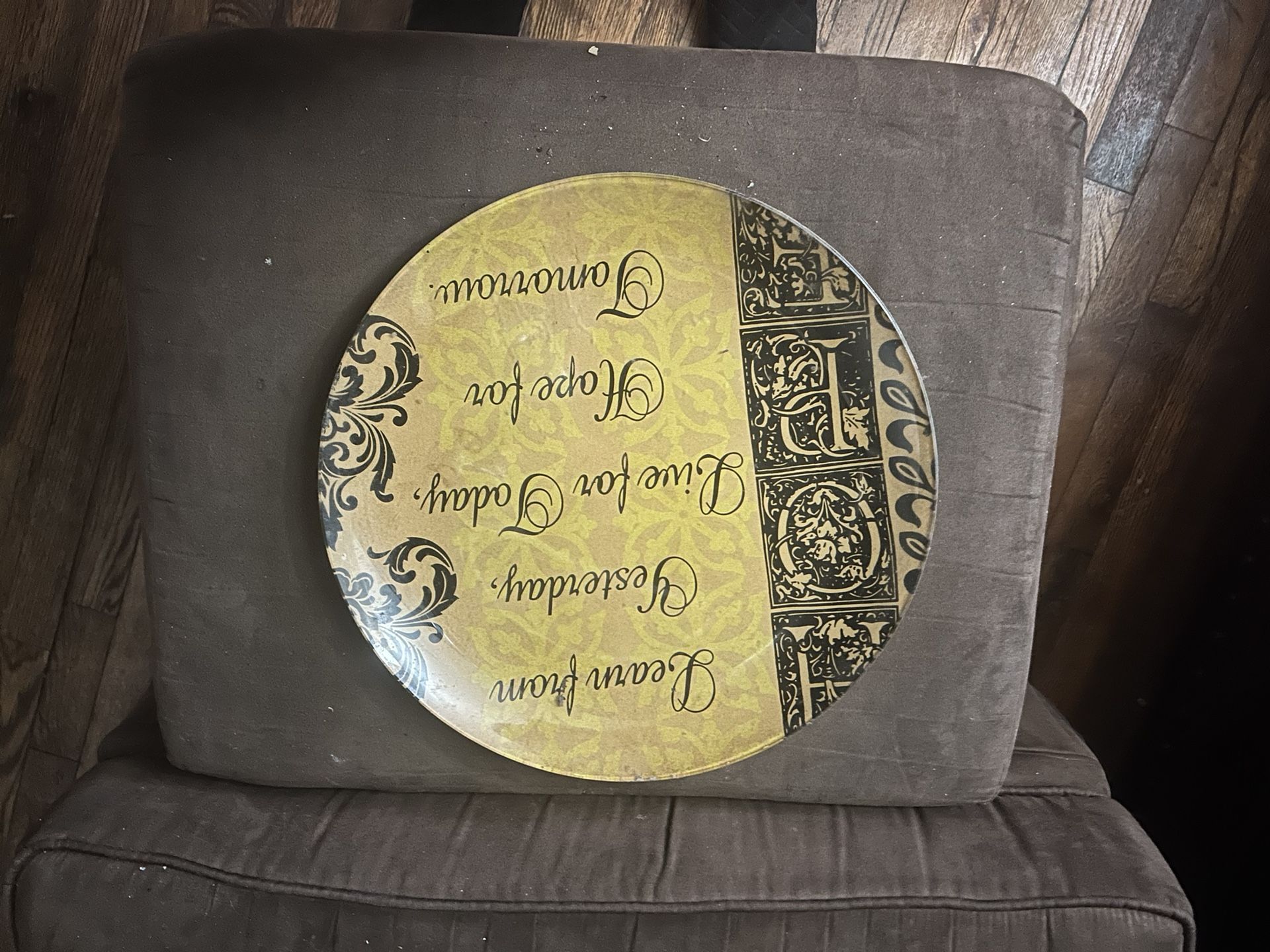 Inspirational Plate