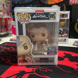 Funko  - Aang #995 Hollywood Exclusive (Limited Edition) w/ Pop Protector